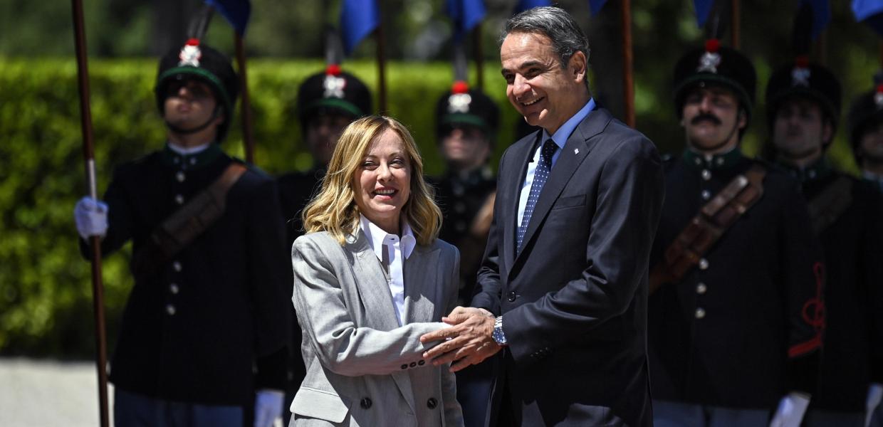 mitsotakis-meloni