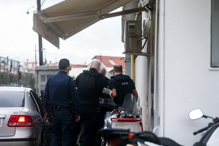 Απολογία στον ανακριτή Τρικάλων του ιδιοκτήτη της βιομηχανίας "ΒΙΟΛΑΝΤΑ" Κωνσταντίνου Τζιωρτζιώτη. Τρίτη 17 Φεβρουαρίου 2026. (ΘΑΝΑΣΗΣ ΚΑΛΛΙΑΡΑΣ / EUROKINISSI)